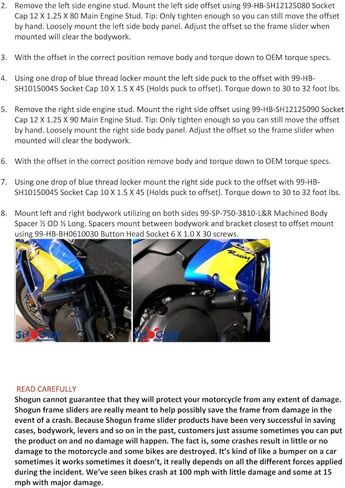 زلاقات اطار بدون قطع لسيارة هوندا CBR1000RR موديل 2006-2007 - 750-3 in Kuwait