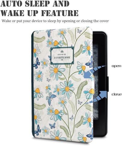 WALNEW Protective Case for 6" Kindle Paperwhite 2012-2017, Auto Sleep/Wake in Kuwait