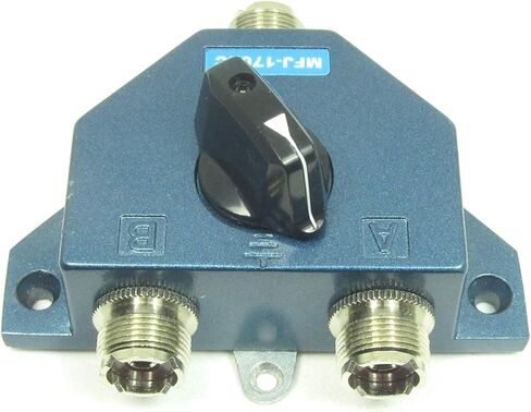 MFJ-1702C MFJ1702C MFJ-1702 MFJ1702 الأصلي MFJ الشركات HF/VHF/UHF 2 موقف هوائي التبديل مع حامي البرق in Kuwait