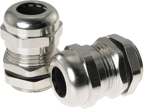 ماجيك آند شل 5 قطع PG7 3-6.5 مم مجموعة أسلاك معدنية مقاومة للماء موصل قفل قفل قفل حشو كابل الغدة PG11 MWCFSFCC-PG1-5 in Kuwait