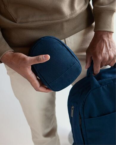 Day Owl Recycled Travel Tech Accessories Cord Pouch, Dusk Grey in Kuwait