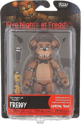 شخصية فانكو المفصلية مقاس 5 بوصات: خمس ليالٍ في فريدي (FNAF) - فريدي فازبير - قابلة للتجميع - فكرة هدية - بضائع رسمية - للأولاد والبنات والأطفال والكبار - محبي ألعاب الفيديو in Saudi Arabia
