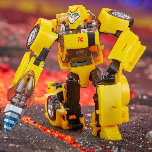Transformers Legacy United Deluxe Class Animated Universe Bumblebee Action Figure in Saudi Arabia