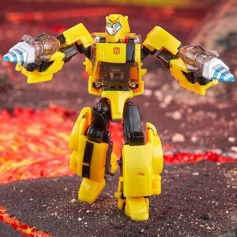 Transformers Legacy United Deluxe Class Animated Universe Bumblebee Action Figure in Saudi Arabia