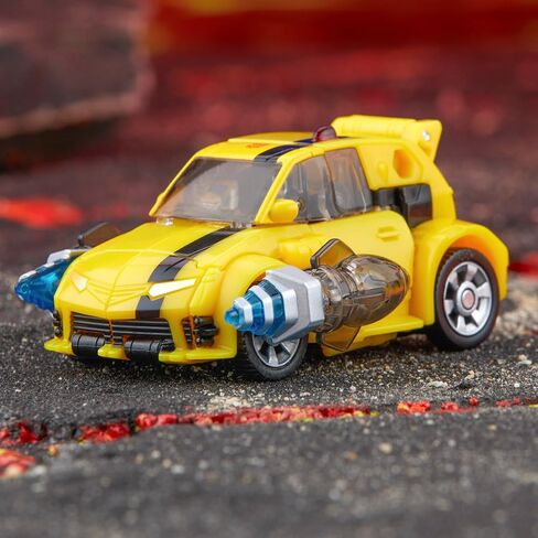 Transformers Legacy United Deluxe Class Animated Universe Bumblebee Action Figure in Saudi Arabia