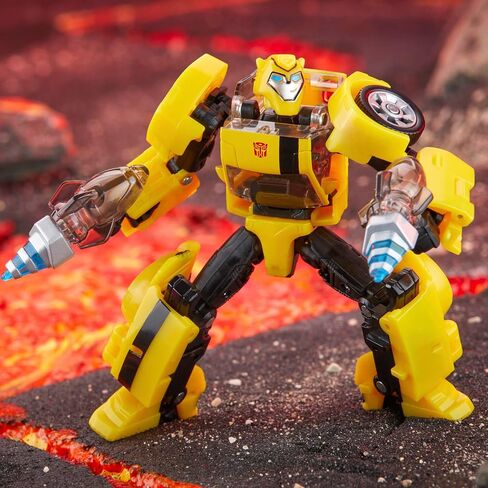 Transformers Legacy United Deluxe Class Animated Universe Bumblebee Action Figure in Saudi Arabia