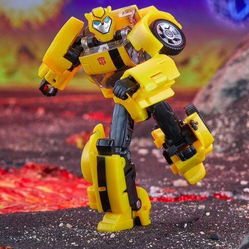 Transformers Legacy United Deluxe Class Animated Universe Bumblebee Action Figure in Saudi Arabia