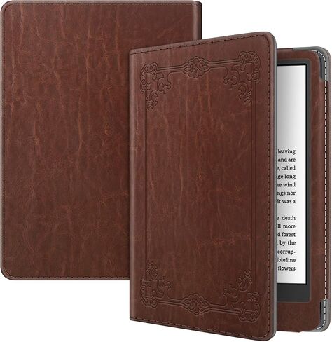 Fintie Folio Case for 6" Kindle 11th Generation 2024/2022, Vintage Brown in Kuwait