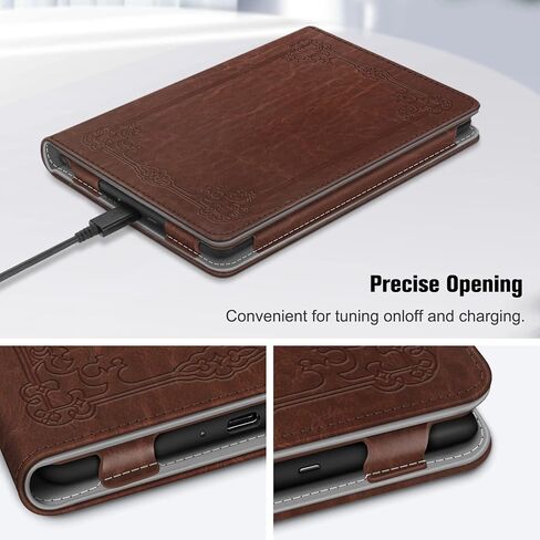 Fintie Folio Case for 6" Kindle 11th Generation 2024/2022, Vintage Brown in Kuwait