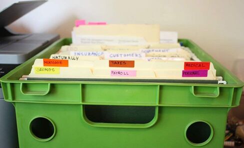 Royal Green Rectangular White Label Stickers to Write on, Color Coding Sticker Roll, Write On Labels for Folders, 1.57" x 0.75" Blank Name Tags for Office Supplies & Organization, 500-Pack (White) in Saudi Arabia