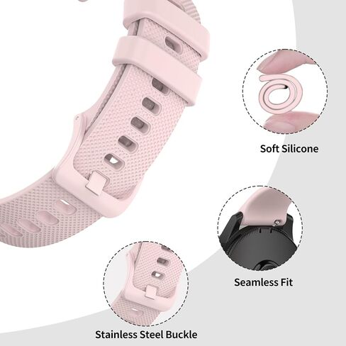 متوافق مع Garmin Vivoactive 4/Venu 2/Venu 3/Forerunner 255 265 Bands، سوار معصم رياضي بحزام سيليكون لساعة Vivoactive 4/Venu 2 3/Forerunner 255 265 (ليس لـ 4s/2plus 2s 3s/255s 265s) in Kuwait