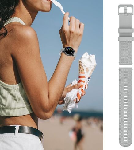 متوافق مع Garmin Vivoactive 4/Venu 2/Venu 3/Forerunner 255 265 Bands، سوار معصم رياضي بحزام سيليكون لساعة Vivoactive 4/Venu 2 3/Forerunner 255 265 (ليس لـ 4s/2plus 2s 3s/255s 265s) in Kuwait
