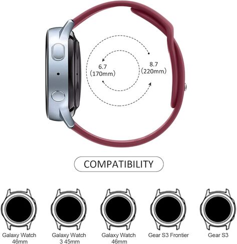 أساور Meliya متوافقة مع Garmin Venu 2 Plus / Venu Sq / Venu / Vivoactive 3 Watch Band Women Men، 3 عبوات 20 مم سريعة الإصدار من السيليكون الناعم الرياضي البديل لساعة Garmin Vivomove Sport، Vivoactive 3 Music، Forerunner 645 / 245 Music Smart Wat in Kuwait