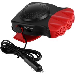 Joyzan Car Heater Portable Car Fan Heater Blower Motor Car Vehicle Heater Fan Defroster Demister Winter for Fast Heating Defrost Defogger and Automobile Windscreen Fan in Cigarette Lighter in Kuwait