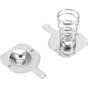 uxcell 20Pairs 18650 Battery Spring Contact Nickeling Plate 16.5mmx16mm in Saudi Arabia