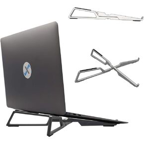 Portable Laptop Stand - Adjustable Foldable Riser, 10-16" (Black) in Kuwait