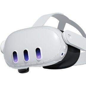 غطاء Zybervr VR Shell لغطاء Meta Quest 3 الواقي المتوافق مع ملحقات Oculus Quest 3 لسماعات Quest 3 VR مع فتحة دقيقة مقاومة للسقوط وغطاء سماعة رأس VR مقاوم للخدش in Kuwait