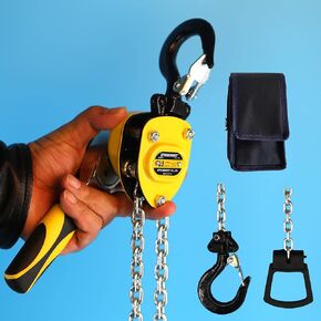 Manual Lever Hoist Come Along Puller Rachet Lever Hoist (0.25T-1.5M) Mini Chain Fall Small Hoist 550 lbs in Kuwait