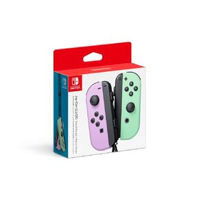 Joy-Con (L)/(R) - أرجواني فاتح/أخضر فاتح (متجدد)