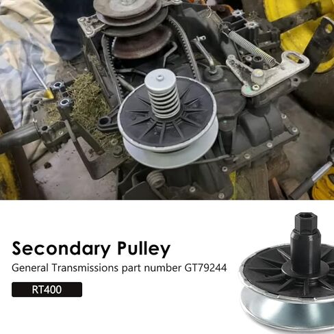 مجموعة بكرة متغيرة ثانوية للإرسال من SAVYSPEDY تناسب جرارات سلسلة John Deere RT400 GT79244 MIA12482 in Kuwait