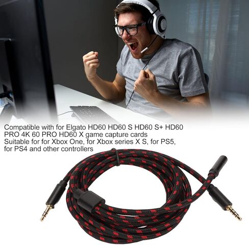 كيبل بديل للدردشة من الجاتو HD60S HD60X HD60PRO لاجهزة اكس بوكس ون وبلاي ستيشن 5 وبلاي ستيشن 4 in Kuwait