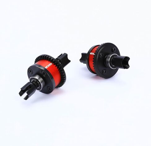 RCAWD 40CrMo Front Rear Diff Set Spiral 43T & Main Input Gear 10T Upgrades for ARRMA 6S Fireteam Mojave, Kraton Notorious Outcast Talion 6S with #45 Bearing Base, Part #ARA310957#ARA311054 in Saudi Arabia