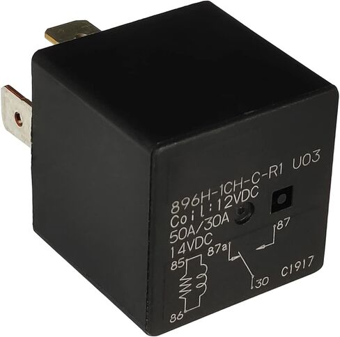 896H-1CH-C-R1 U03 12VDC 50A 5Pins تتابع السيارة تدفق ضيق المقبس الطرفية in Kuwait