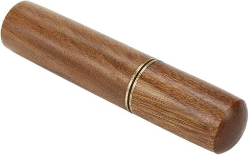 HEVSTIL 3-Pack Portable Wood Toothpick Holder,Toothpick Holder Mini Toothpick Box Pocket for Cinnamon Toothpicks Mini Toothpick box (Brown) in Saudi Arabia