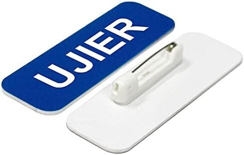 بطاقة اسم Ujier 1 × 3 بوصة، أسود (10 عبوات) in Kuwait