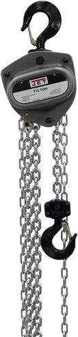 JET L-100-100WO-10, 1-Ton Hand Chain Hoist with 10' Lift and Overload Protection (102100) in Saudi Arabia