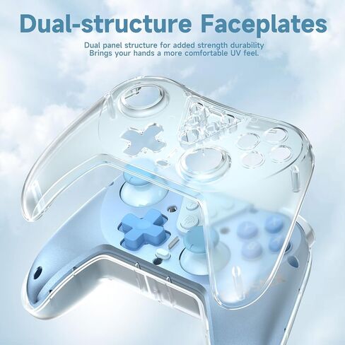 وحدة تحكم EasySMX T39 Pro Switch Pro لاسلكية متوافقة مع Nintendo Switch/OLED/Lite، لوحة ألعاب بلوتوث عن بعد مع NFC/Turbo/التحكم في الحركة/الاستيقاظ/لقطة الشاشة/اهتزاز الدمدمة in Kuwait