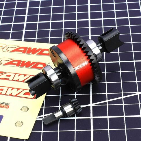 مجموعة RCAWD Diff مع ترس 40CrMo Diff Gear 43T ترس الإدخال 10T لـ Arrma Kraton 6S Outcast 6S Talion Notorious Mojave Fireteam ترقية أجزاء in Saudi Arabia