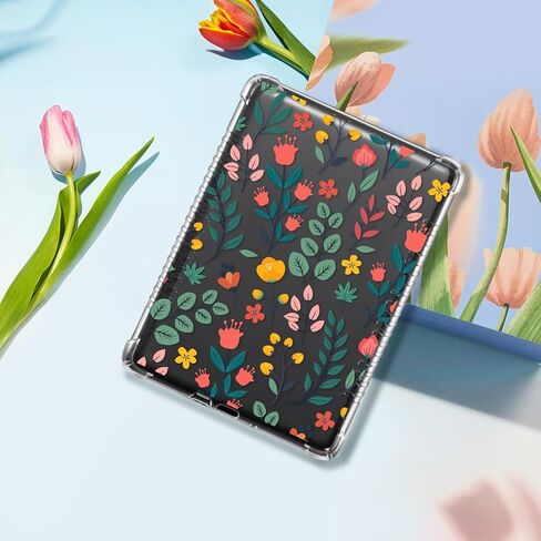 CoBak Clear Case for All-New Kindle Paperwhite 11th Gen 2021 & Signature Edition - Lightweight, Scratch-Proof Silicone Back Cover, qldhh-6 in Saudi Arabia