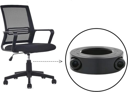 2 قطعة مشابك تثبيت لغرق كرسي المكتب، غرق كرسي مكتب التوقف لوقف الغرق، سدادات اسطوانة رفع الغاز in Kuwait