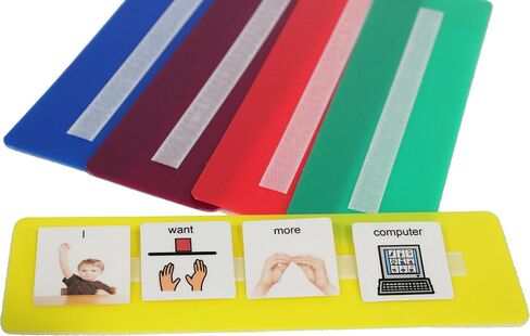 Smile4autism Small tools Perfect to Keep Your Loose Visual Picture Cards Organized. Autism ABA, ADHD, Language & Apraxia Aspergers in Saudi Arabia