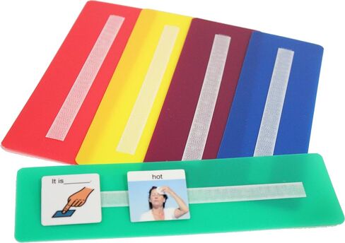 Smile4autism Small tools Perfect to Keep Your Loose Visual Picture Cards Organized. Autism ABA, ADHD, Language & Apraxia Aspergers in Saudi Arabia