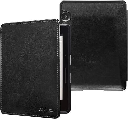 ACdream Kindle Voyage Case, The Thinnest and Lightest Premium PU Leather Cover Case for Kindle Voyage (2014) with Auto Wake Sleep Feature, Black in Saudi Arabia