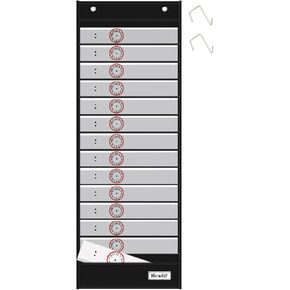 جدول جيب جدول يومي من Headif، جدول جدول جيب اللوازم المدرسية للفصل الدراسي 13+1 مخطط جيب أسود مع 18 بطاقة قابلة لإعادة الاستخدام، مخطط جدولة التعليم للمكتب المدرسي والمدرسة المنزلية (13 بوصة × 35.5 بوصة) in Kuwait