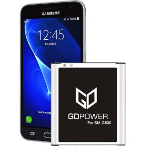 بطارية YINGYKJ Galaxy J3، بطارية بديلة مطورة 4000 مللي أمبير في الساعة EB-BG530CBU EB-BG530CBZ لهاتف Samsung Galaxy Grand Prime SM-G530، Galaxy J3 Prime J327A، J327T، J337A، J337T، Galaxy J3 Emerge Battery in Kuwait