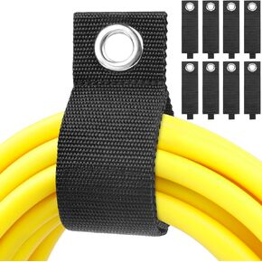 Moyisea تمديد الحبل المنظم 8 حزمة 13 بوصة تمديد الحبل حامل الثقيلة 2 بوصة واسعة تخزين الحبل منظم منظم الكابلات ل RV، خرطوم، أداة، منظمات المرآب والتخزين in Kuwait