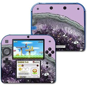 MightySkins Skin Compatible with Nintendo 2DS - Amber Marble | Protective, Durable, and Unique Vinyl Decal wrap Cover | Easy to Apply, Remove, and Change Styles | Made in The USA in Kuwait