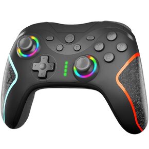 Olimoxi Switch Controller for Switch/Switch Lite/Switch OLED, Wireless Switch Pro Controller with 1000Amh, LED Color Light, Wake up,Joystick,Programmable Buttons, Adjustable Turbo & Dual Vibration in Saudi Arabia