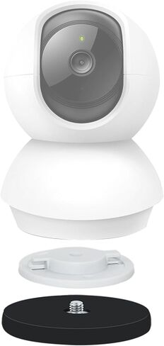 حامل الكاميرا المغناطيسي VVHOOY متوافق مع TP-Link Tapo C200/C210 Kasa EC70/ Kasa KC410S كاميرا داخلية/إمالة، حامل مغناطيسي للكاميرا بدون حفر، حامل مغناطيسي مطلي بالمطاط، مغناطيس النيوديميوم in Kuwait