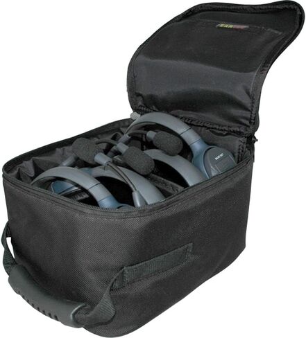 نظام سماعات Eartec UL3S Ultralite لثلاثة أشخاص (الولايات المتحدة الأمريكية) مع مجموعة تنظيف الميكروفون والسماعات 6Ave in Kuwait