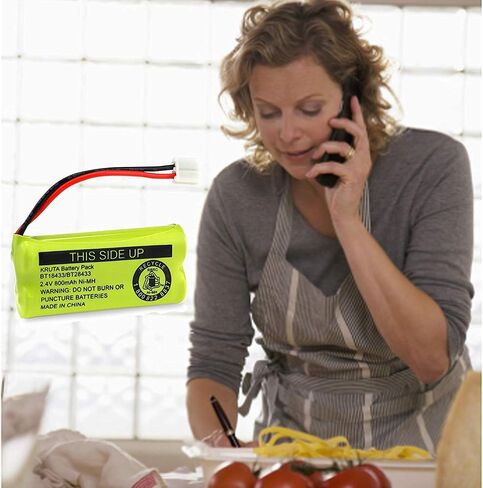 BT18433/BT28433 BT184342 BT284342 BT1011 BT-1011 800mAh 2.4V Replacement Cordless Phone Battery Compatible with CS6209 CS6219 CS6229 DS6151 89-1330-01-00 CPH-515D in Kuwait