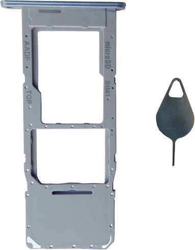 ubrokeifixit Galaxy A14 5G A146U1 Micro SD Card Tray، فتحة واحدة لبطاقة Sim واحدة بديلة لهاتف Samsung Galaxy A14 5G A146U1 A146W A146U 6.6 بوصة 2023 (A146U-أسود) in Saudi Arabia