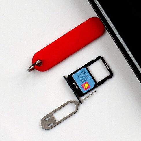 GN SIM Cellphones SIM Card Tray Opening Removal Tool Ejector Pin Suitable for iPhone, iPad, Samsung Smartphone (4 PCS Case+10 PCS sim Pin) in Saudi Arabia