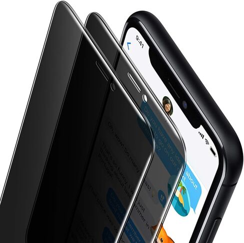 واقي شاشة زجاجي من ORIbox لهاتف iPhone 11 Pro وiPhone X/Xs، 3 عبوات واقي شاشة من الزجاج المقوى عالي الدقة مضاد للخدش in Kuwait