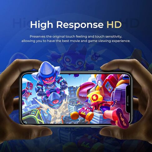 واقي شاشة زجاجي من ORIbox لهاتف iPhone 11 Pro وiPhone X/Xs، 3 عبوات واقي شاشة من الزجاج المقوى عالي الدقة مضاد للخدش in Kuwait