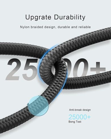 كابل Fastdot USB C إلى HDMI بطول 6 أقدام/1.8 متر (4K@30 هرتز)، كابل HDMI متوافق مع Thunderbolt 3 USB من النوع C متوافق مع MacBook Pro MacBook Air iPad Pro iMac ChromeBook Pixel in Kuwait